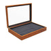 Cheerish Wooden Showcase Trays (w/ Hinged Transparent Lid) - Jewelry Packaging Mall