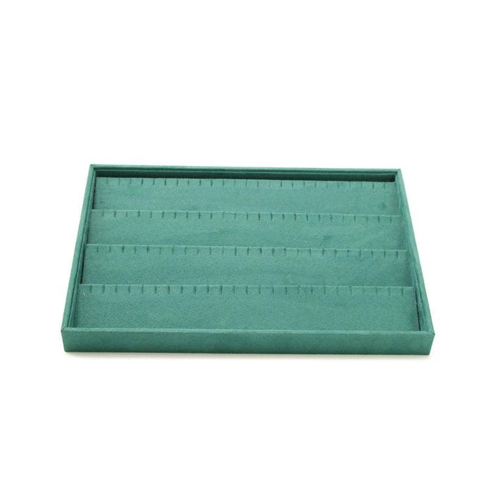 Green Luxurious Velvet Jewelry Display Tray-JPM0067 - Jewelry Packaging Mall