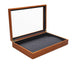 Wooden Showcase Tray Transparent Lid-JPM0113 - Jewelry Packaging Mall