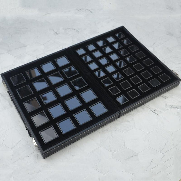 Gem Boxes Salesman Suitcase w/ Lock (Gem Boxes Included)-JPM0129 - Jewelry Packaging Mall