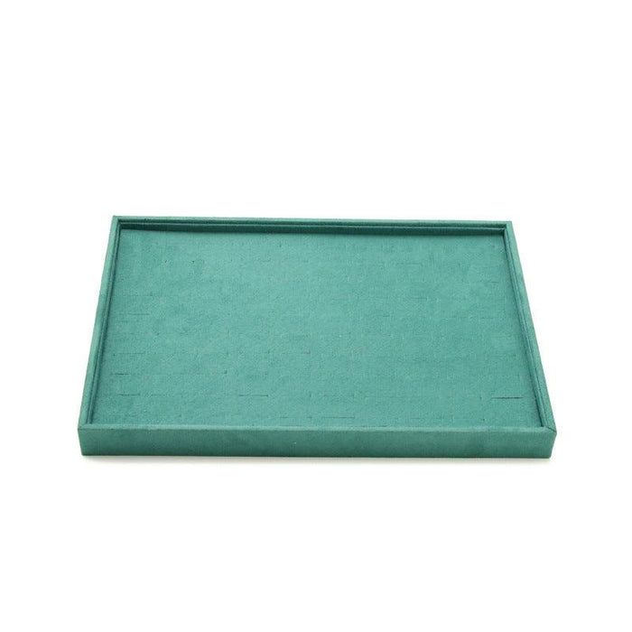 Green Luxurious Velvet Jewelry Display Tray-JPM0067 - Jewelry Packaging Mall