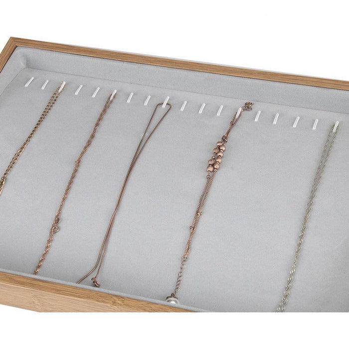 Velvet Splendor Showcase Tray-JPM0086 - Jewelry Packaging Mall