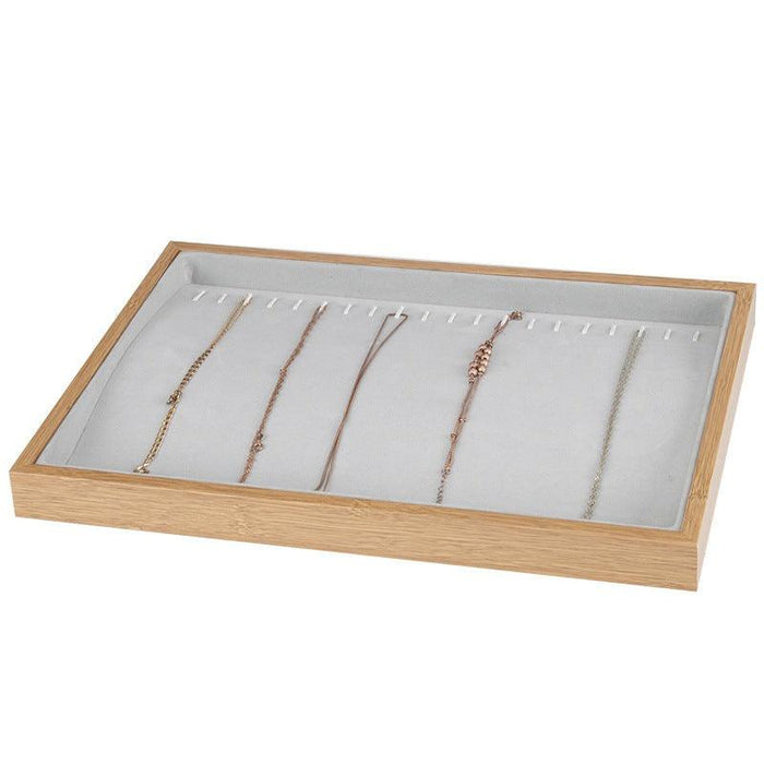 Velvet Splendor Showcase Tray-JPM0086 - Jewelry Packaging Mall