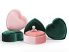 Bute Heart Velvet Box Collection-JPM0176 - Jewelry Packaging Mall