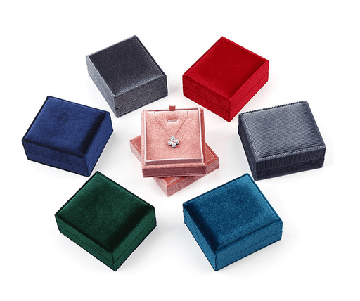 Rectangular Velvet Box Collection-JPM0170 - Jewelry Packaging Mall