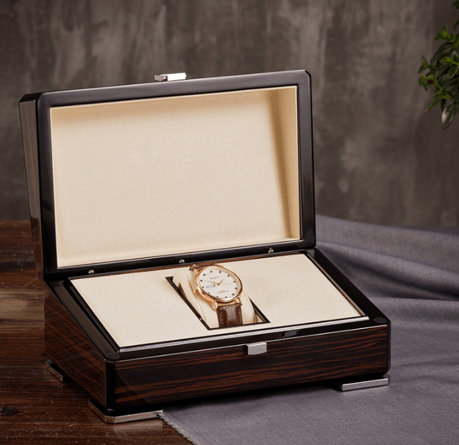 Château Lacquer Timepiece Casket Watch Box-JPM0216 - Jewelry Packaging Mall