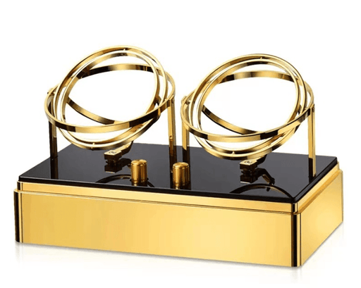 Double Metal Watch Winder Display - Jewelry Packaging Mall
