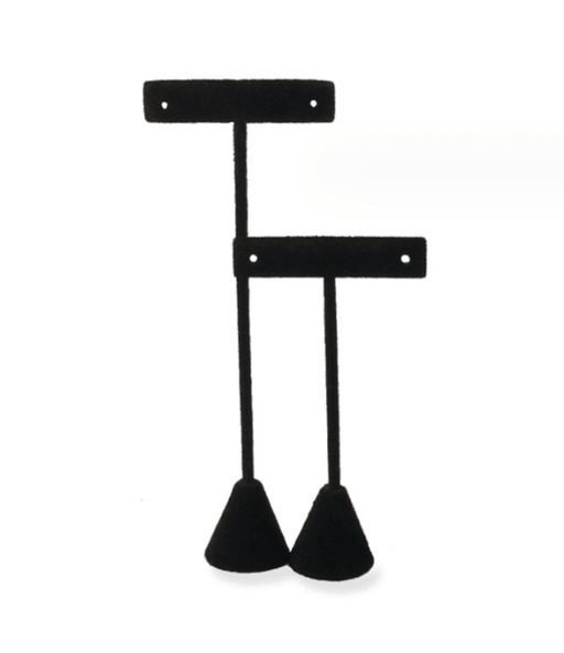 Economy Black Velvet Earrings Display Stands - Jewelry Packaging Mall