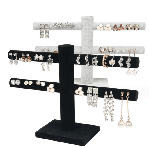 Economy Velvet Earrings Display Bars - Jewelry Packaging Mall