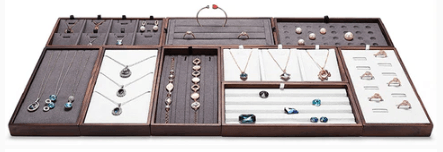 Elegance Enclave Display Tray-JPM0098 - Jewelry Packaging Mall