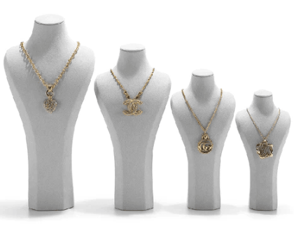 Graceful Curve Necklace Display - Jewelry Packaging Mall