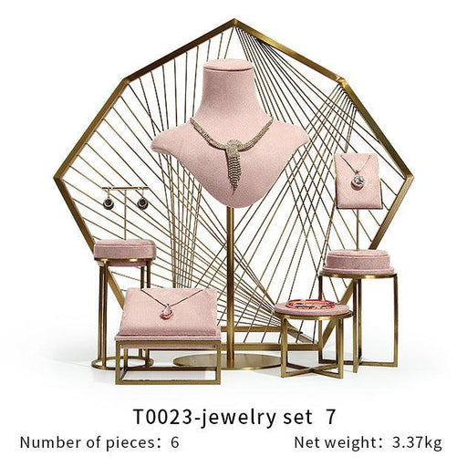 Indiatlantic Pink Display Collection - Jewelry Packaging Mall