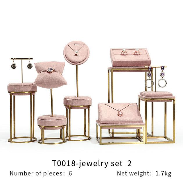 Indiatlantic Pink Diaplay Collection - Jewelry Packaging Mall