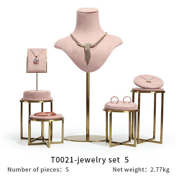 Indiatlantic Pink Diaplay Collection - Jewelry Packaging Mall