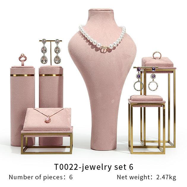 Indiatlantic Pink Display Collection - Jewelry Packaging Mall