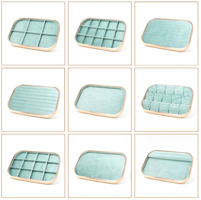 Light Green Showcase Tray-JPM0087 - Jewelry Packaging Mall