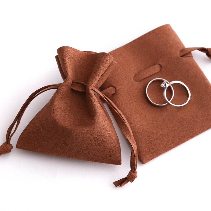 Microfiber Rectangular Pouches ( 50 pcs Per Pack ) - Jewelry Packaging Mall