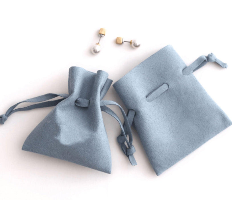 Microfiber Rectangular Pouches ( 20 pcs Per Pack ) - Jewelry Packaging Mall