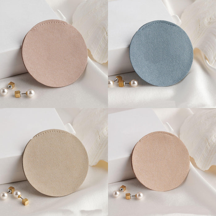 Microfiber Round Shape Pouches ( 20 pcs Per Pack ) - Jewelry Packaging Mall