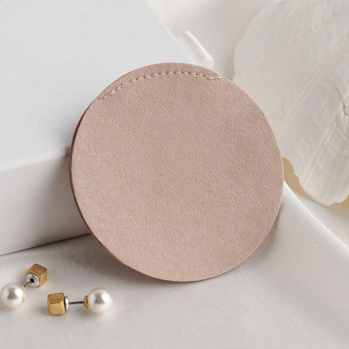 Microfiber Round Shape Pouches ( 50 pcs Per Pack ) - Jewelry Packaging Mall