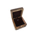 Natural Walnut Wooden Necklace Gift Box Pendant Storage Case Jewelry Display Box - Jewelry Packaging Mall