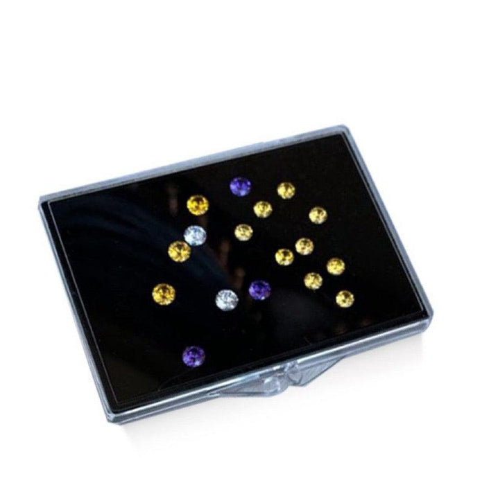 Rectangular Thin Acrylic Gem Boxes （ 10 pcs per pack ) - Jewelry Packaging Mall