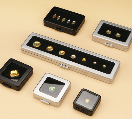 Round Corner Metal Luxury Gem Box-JPM0147 - Jewelry Packaging Mall