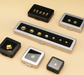 Round Corner Metal Luxury Gem Box-JPM0147 - Jewelry Packaging Mall
