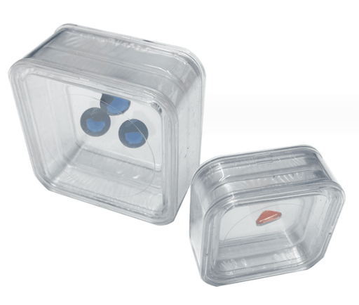 Round Corner Transparent Acrylic Gem Box(10PCS)-JPM0151 - Jewelry Packaging Mall