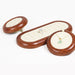Round Shape Wood Counter Showcase Tray-JPM0079 - Jewelry Packaging Mall