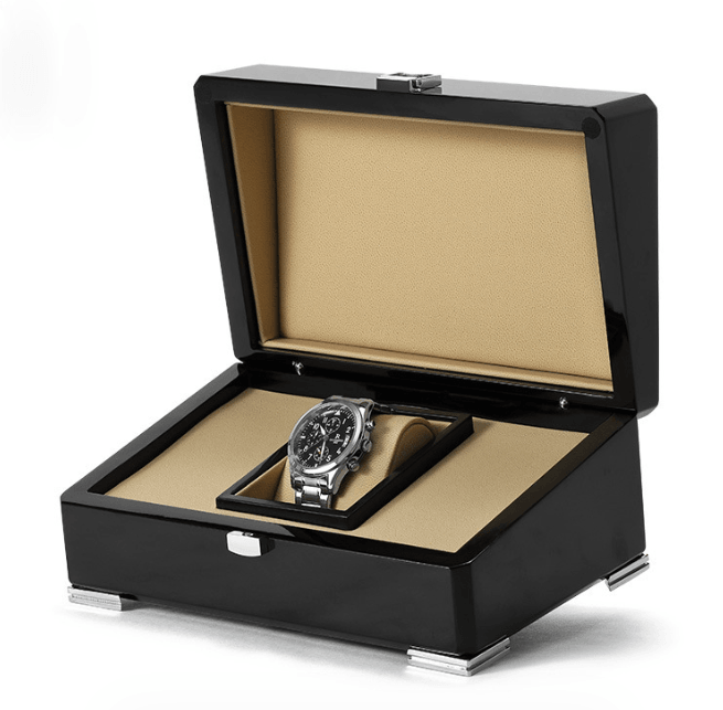 Royal Obsidian Watch Box-JPM0219 - Jewelry Packaging Mall