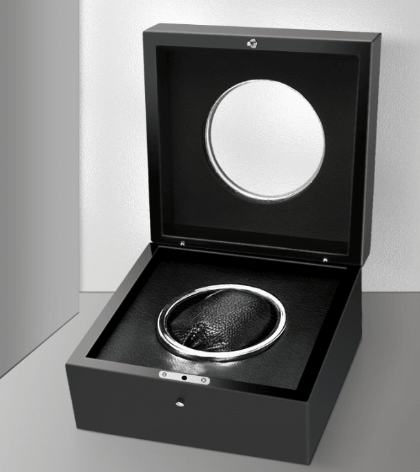 Transparent Round Window Top Watch Box-JPM0221 - Jewelry Packaging Mall
