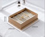 Trendy Showcase Trays w/ Transparent Lid-JPM0108 - Jewelry Packaging Mall