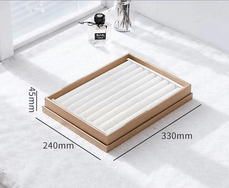 Trendy Showcase Trays w/ Transparent Lid-JPM0108 - Jewelry Packaging Mall