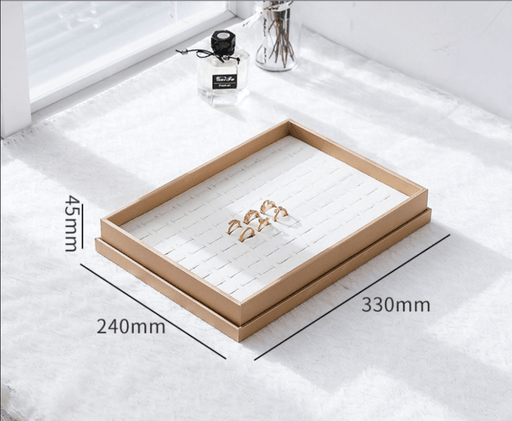 Trendy Showcase Trays w/ Transparent Lid - Jewelry Packaging Mall