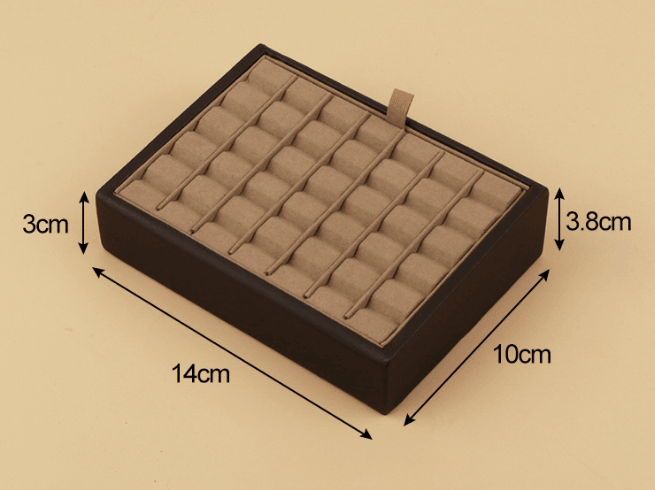 Ultrasuede Gem Stones Display Tray-JPM0135 - Jewelry Packaging Mall