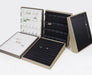 Vertical Brushed PU 100-Seat Viewing Tray-JPM0090 - Jewelry Packaging Mall