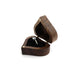 Walnut Wood Heart Jewelry box - Jewelry Packaging Mall