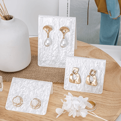 Wave Texture Earrings Display Stands - Jewelry Packaging Mall