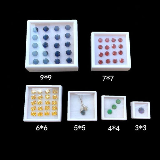 Acrylic Rectangular Gem Box(10PCS)-JPM0150 - Jewelry Packaging Mall