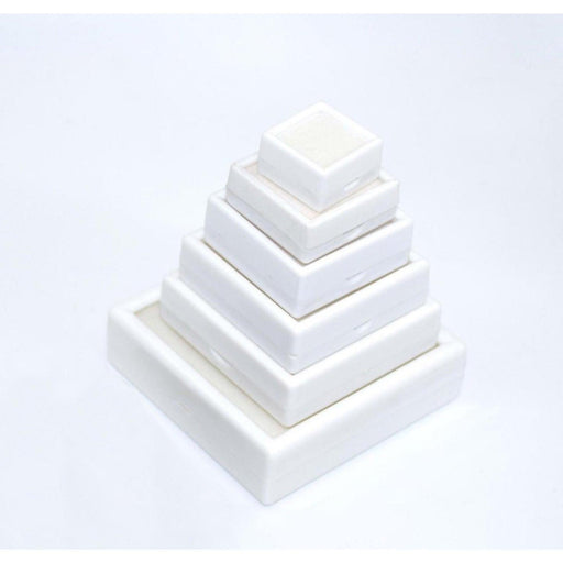 Acrylic Rectangular Gem Box(10PCS)-JPM0150 - Jewelry Packaging Mall