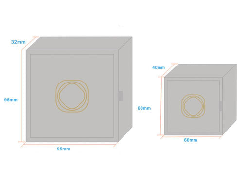 Woosung Cardboard Box Collection（10 pcs Per Pack) - Jewelry Packaging Mall