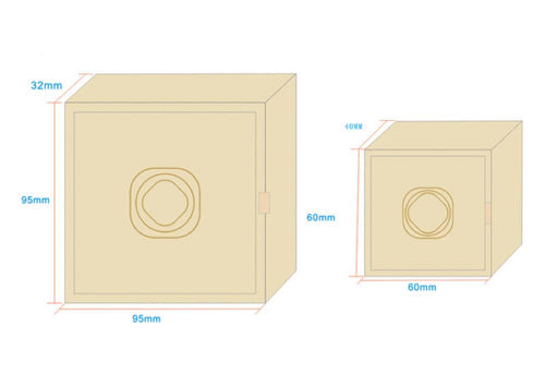 Woosung Cardboard Box Collection（10 pcs Per Pack) - Jewelry Packaging Mall