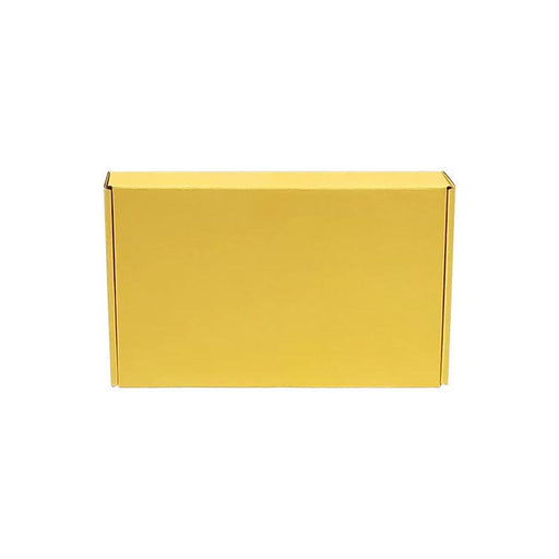 Yellow Kraft Mailers Boxes(50 Pcs Per Pack) - Jewelry Packaging Mall