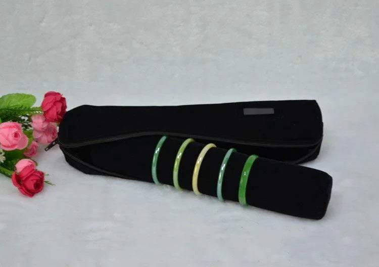 Velvet Bangle Jewelry Roll - Jewelry Packaging Mall