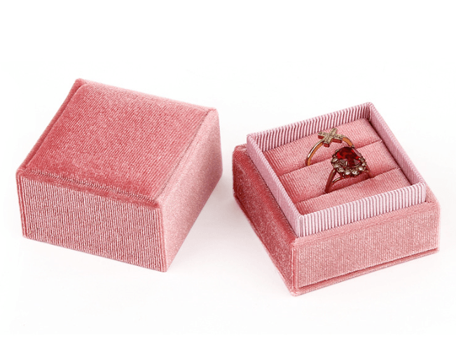 Rectangular Velvet Box Collection-JPM0170 - Jewelry Packaging Mall