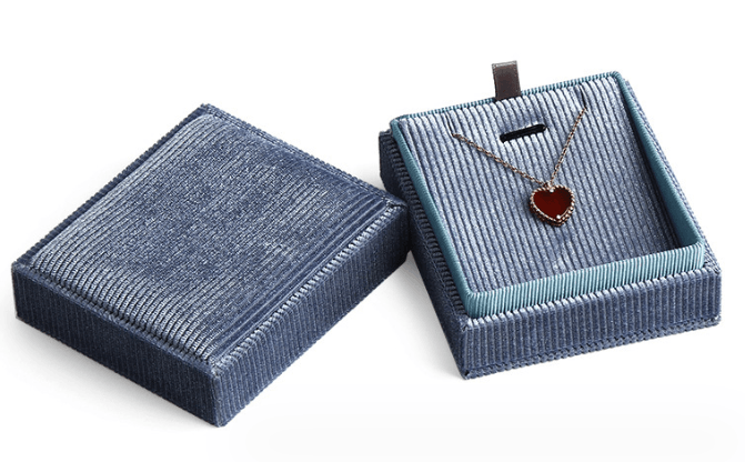 Rectangular Velvet Box Collection-JPM0170 - Jewelry Packaging Mall