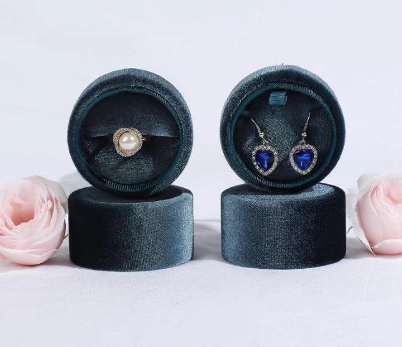 Bute Round Velvet Box Collection-JPM0172 - Jewelry Packaging Mall