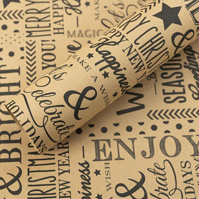 Christmas Pattern Wrapping Paper - Jewelry Packaging Mall