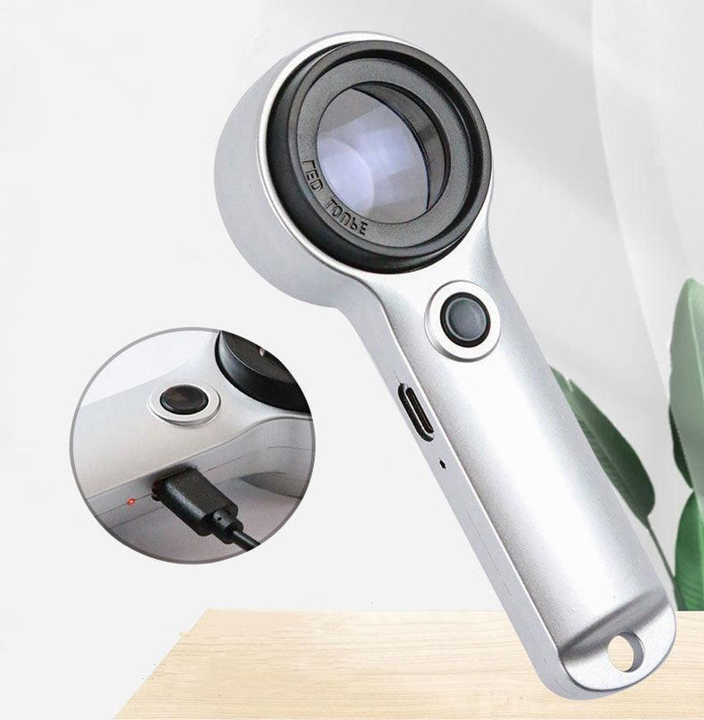 Handheld LED Identification Jewelry Magnifier — Jewelry Packaging Mall